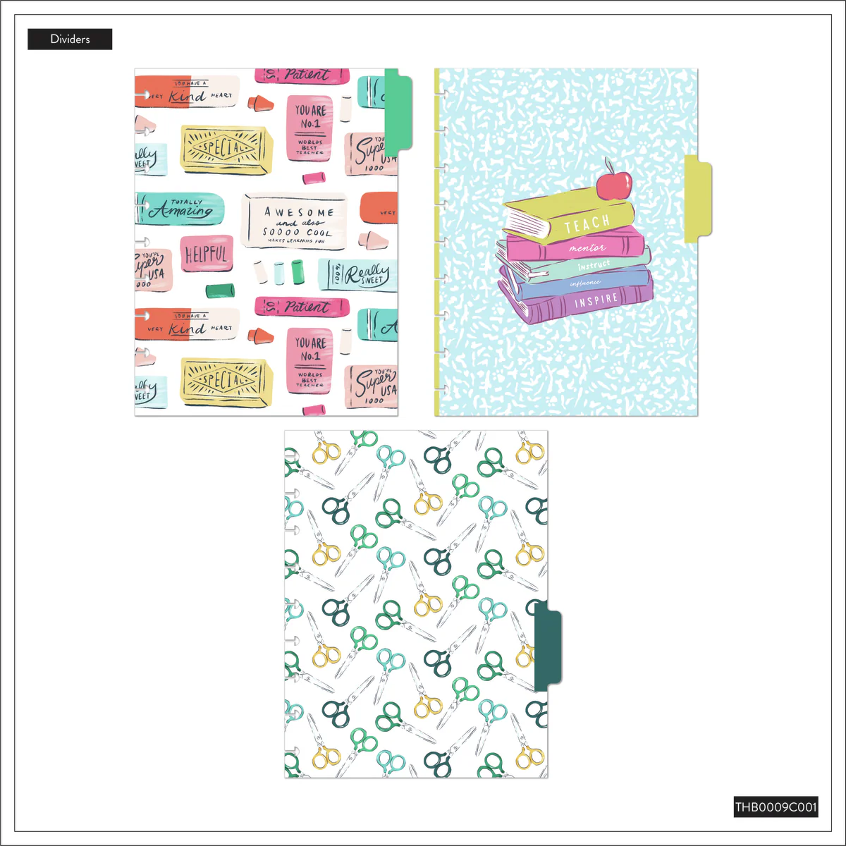 Pawsitive Teacher - Classic Notebook + Filler Paper + Sticker Bundle - Image 18