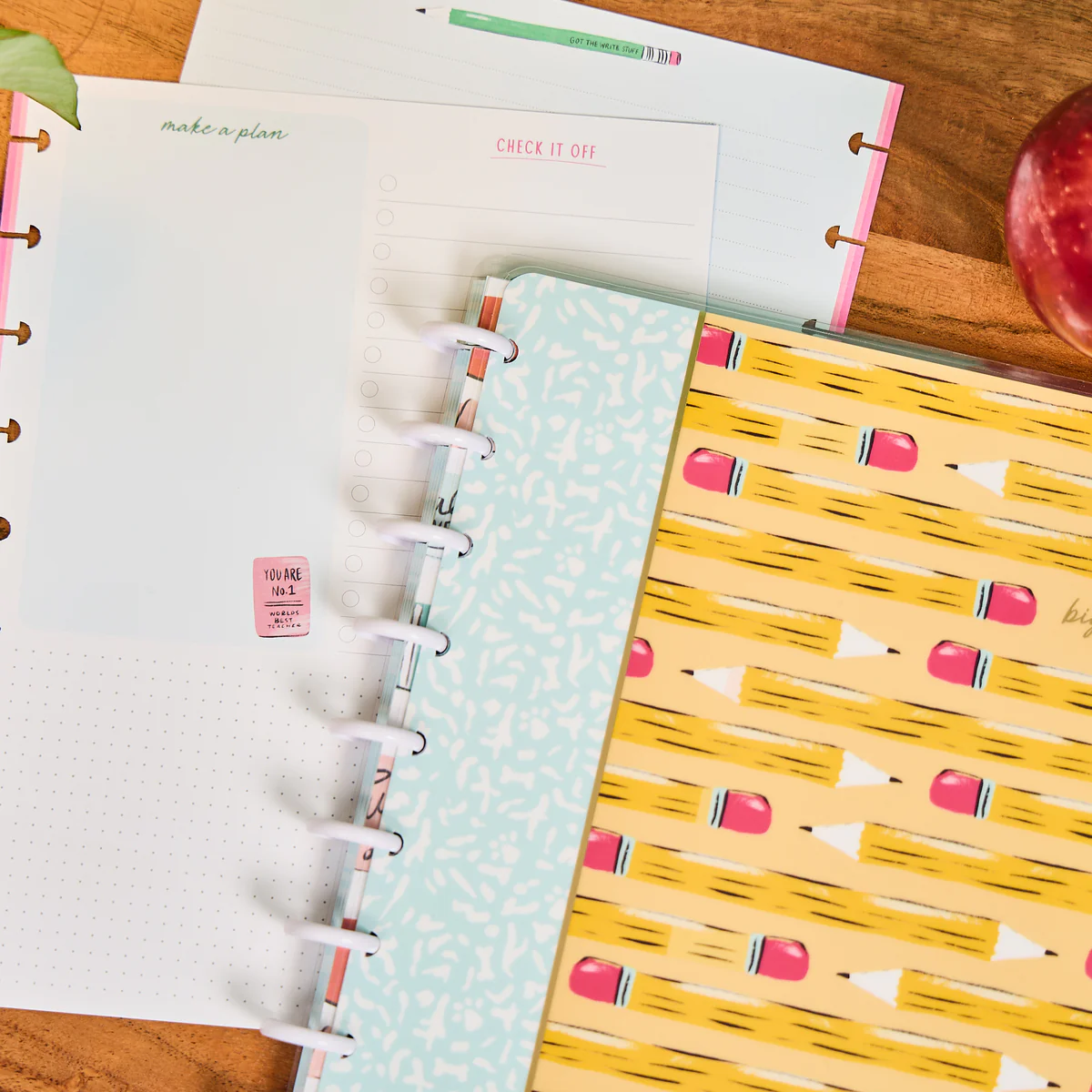 Pawsitive Teacher - Classic Notebook + Filler Paper + Sticker Bundle - Image 3