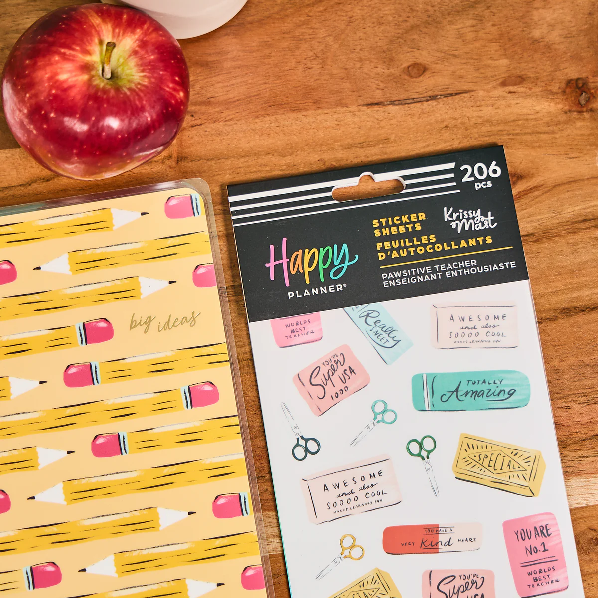 Pawsitive Teacher - Classic Notebook + Filler Paper + Sticker Bundle - Image 6
