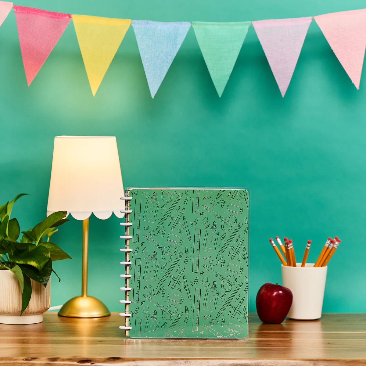 Pawsitive Teacher - Dotted Lined Big Notebook - 60 Sheets - Image 3