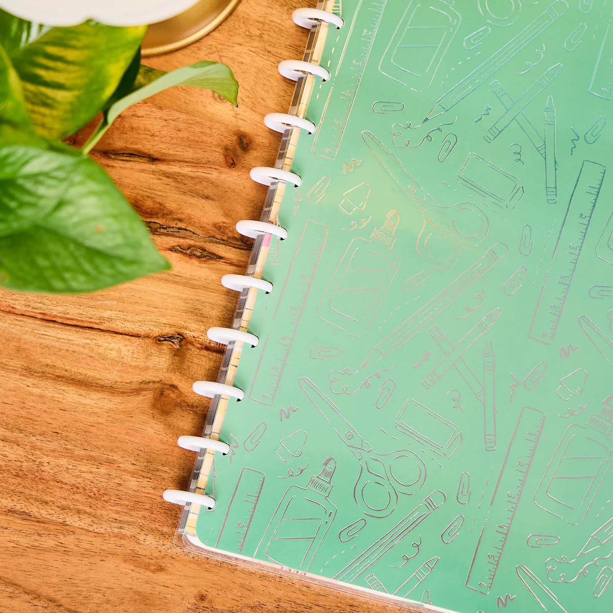 Pawsitive Teacher - Dotted Lined Big Notebook - 60 Sheets - Image 4