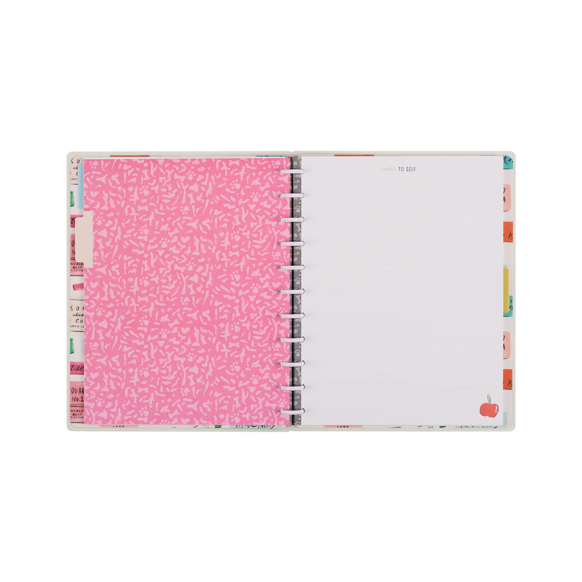 Pawsitive Teacher - Dotted Lined Big Notebook - 60 Sheets - Image 6