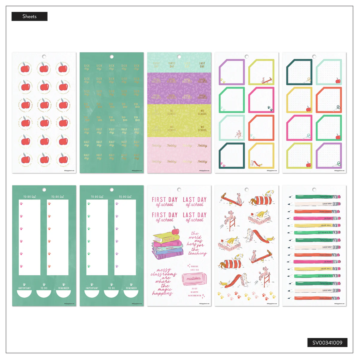 Pawsitive Teacher - Value Pack Stickers - Big - Image 12