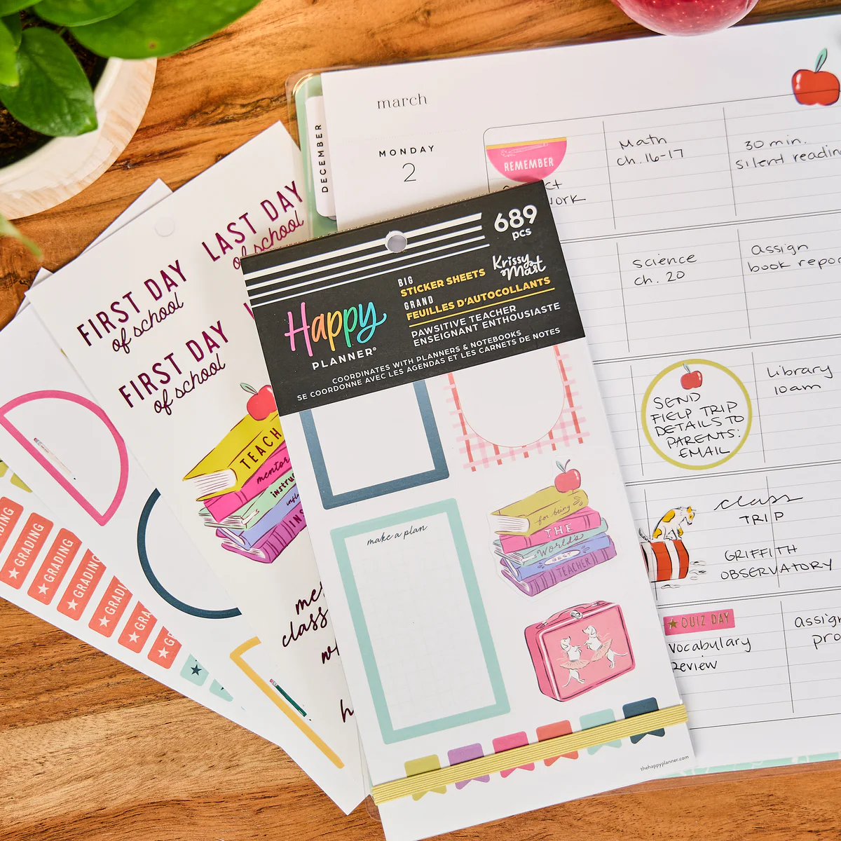 Pawsitive Teacher - Value Pack Stickers - Big - Image 2