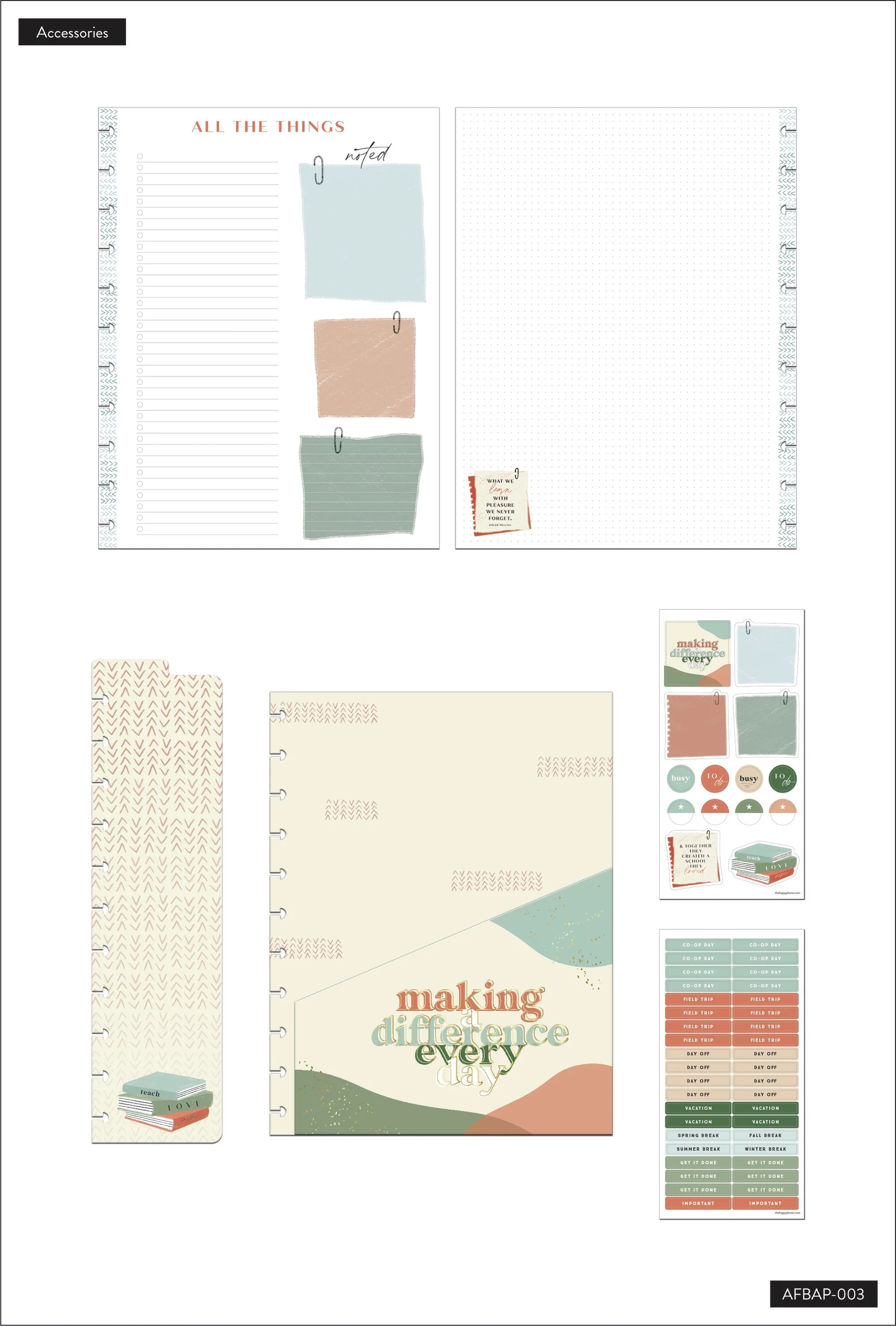 Peachy Homeschool Big Accessory Pack - Image 3