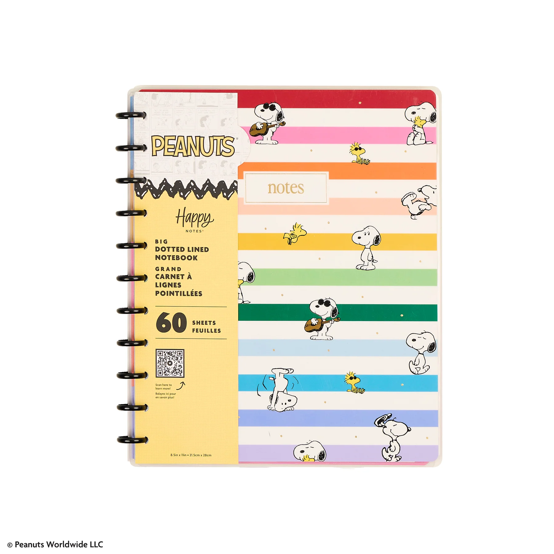 PEANUTS™ - Dotted Lined Big Notebook - 60 Sheets - Image 15