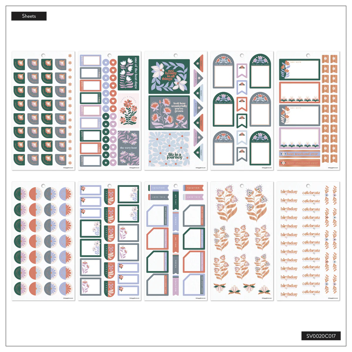 Petals & Plans - Value Pack Stickers - Image 7