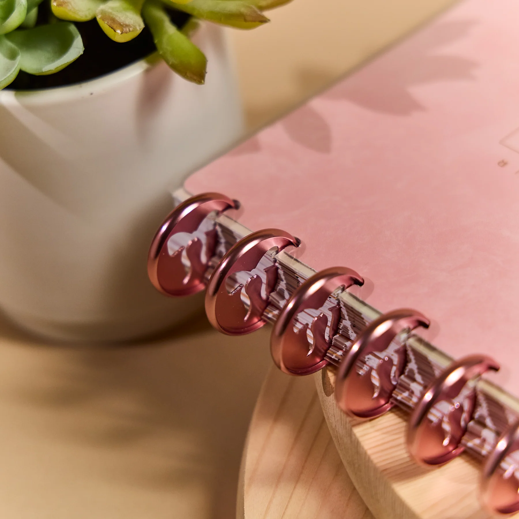 Pink Bow Cutout - Medium Metal Disc Set - Image 6