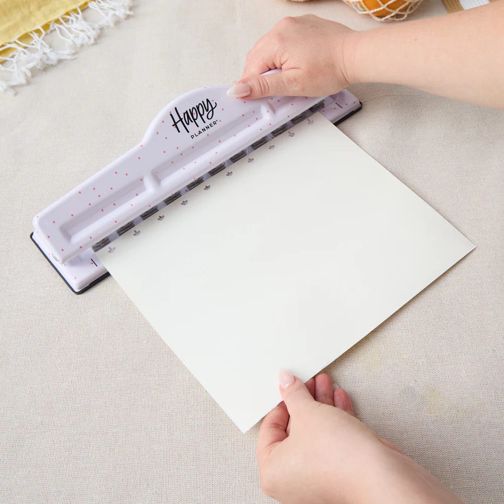 Pink Polka Dots - Big Happy Planner Punch - Image 2