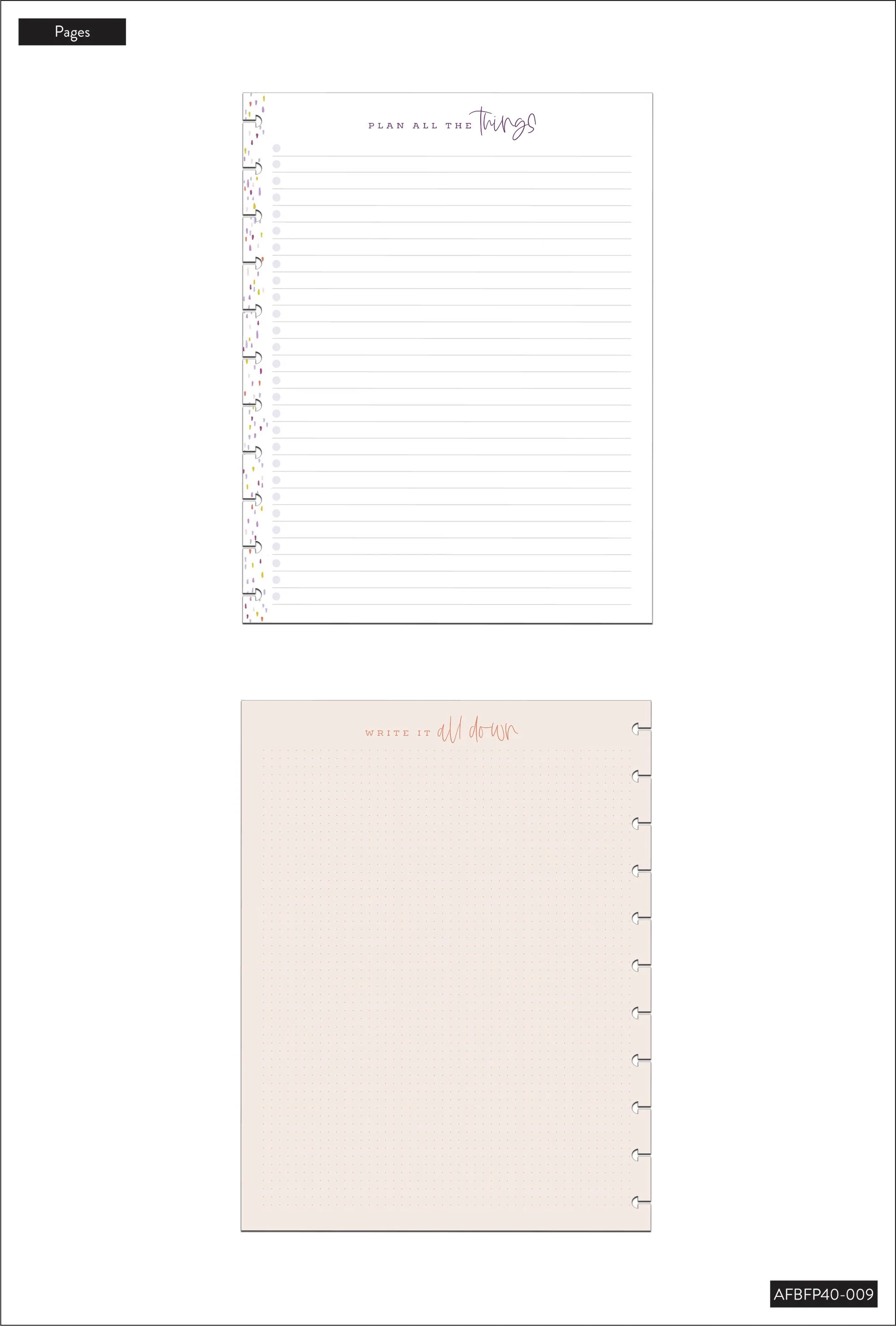Plan All the Things Big Filler Paper - Image 2