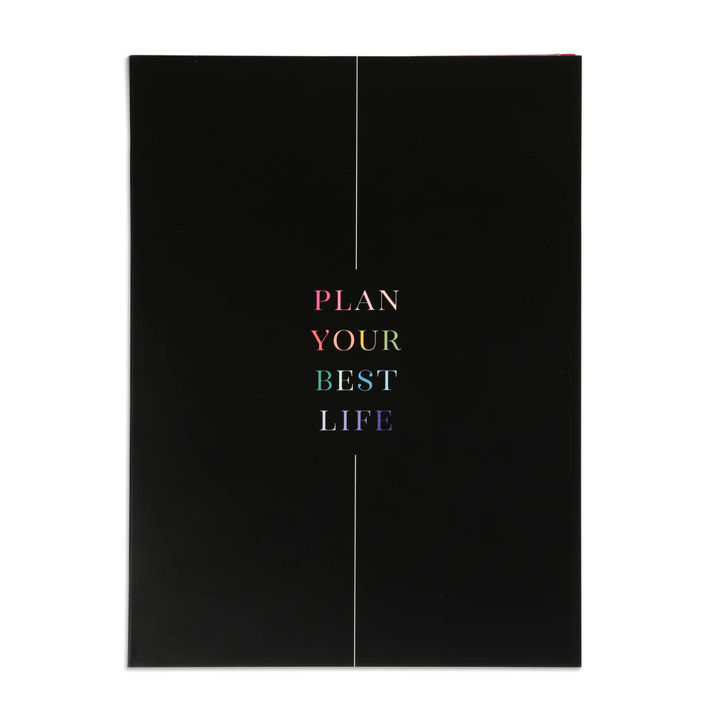 Plan Your Best Life - Black Filler Paper + Clear Stickers Bundle - Image 4