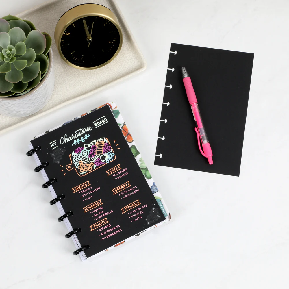 Plan Your Best Life - Black Filler Paper + Clear Stickers Bundle - Image 6