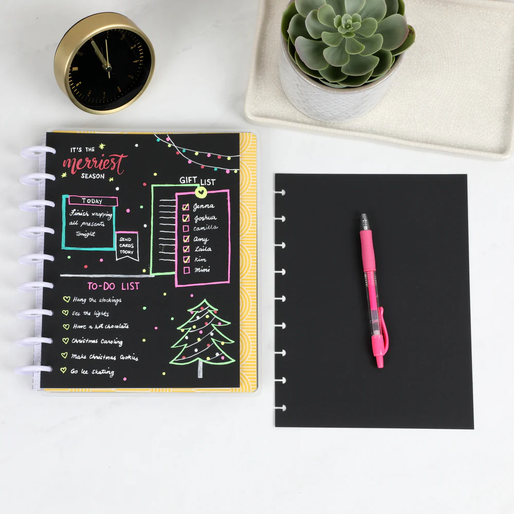 Plan Your Best Life - Black Filler Paper + Clear Stickers Bundle - Image 7