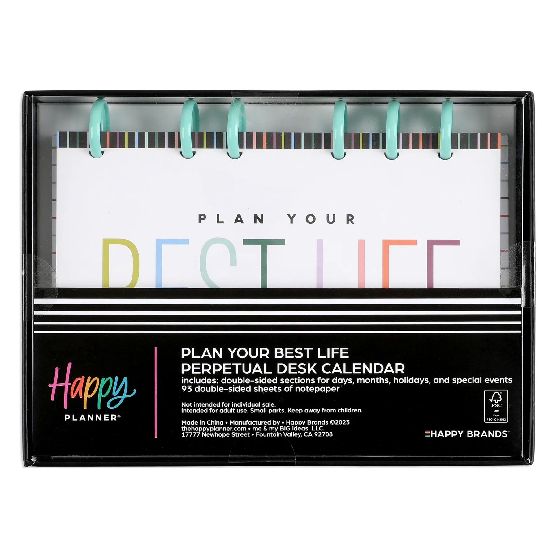 Plan Your Best Life - Disc Bound Standing Desk Calendar - Image 6