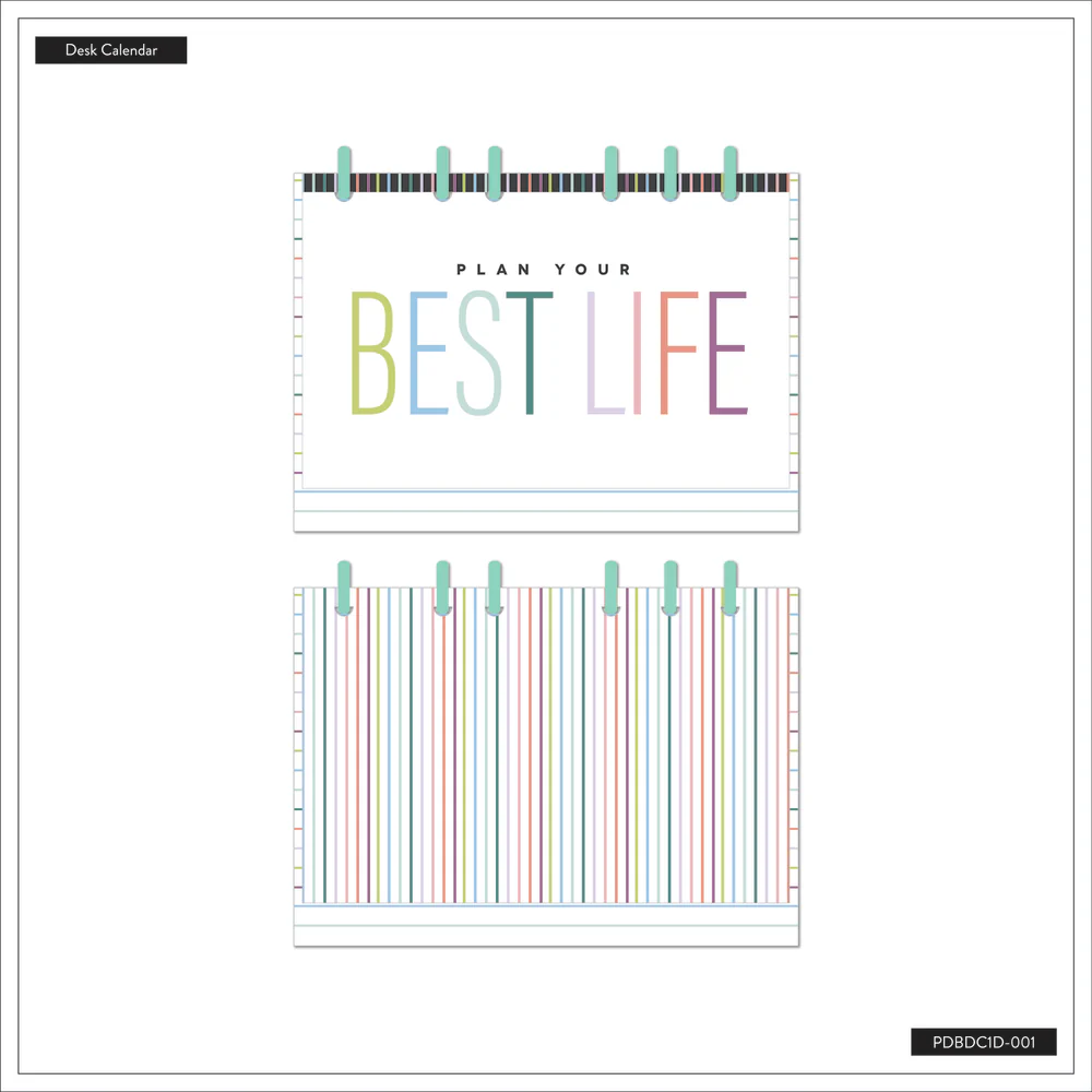 Plan Your Best Life - Disc Bound Standing Desk Calendar - Image 8