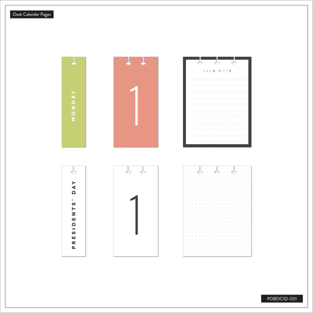 Plan Your Best Life - Disc Bound Standing Desk Calendar - Image 9