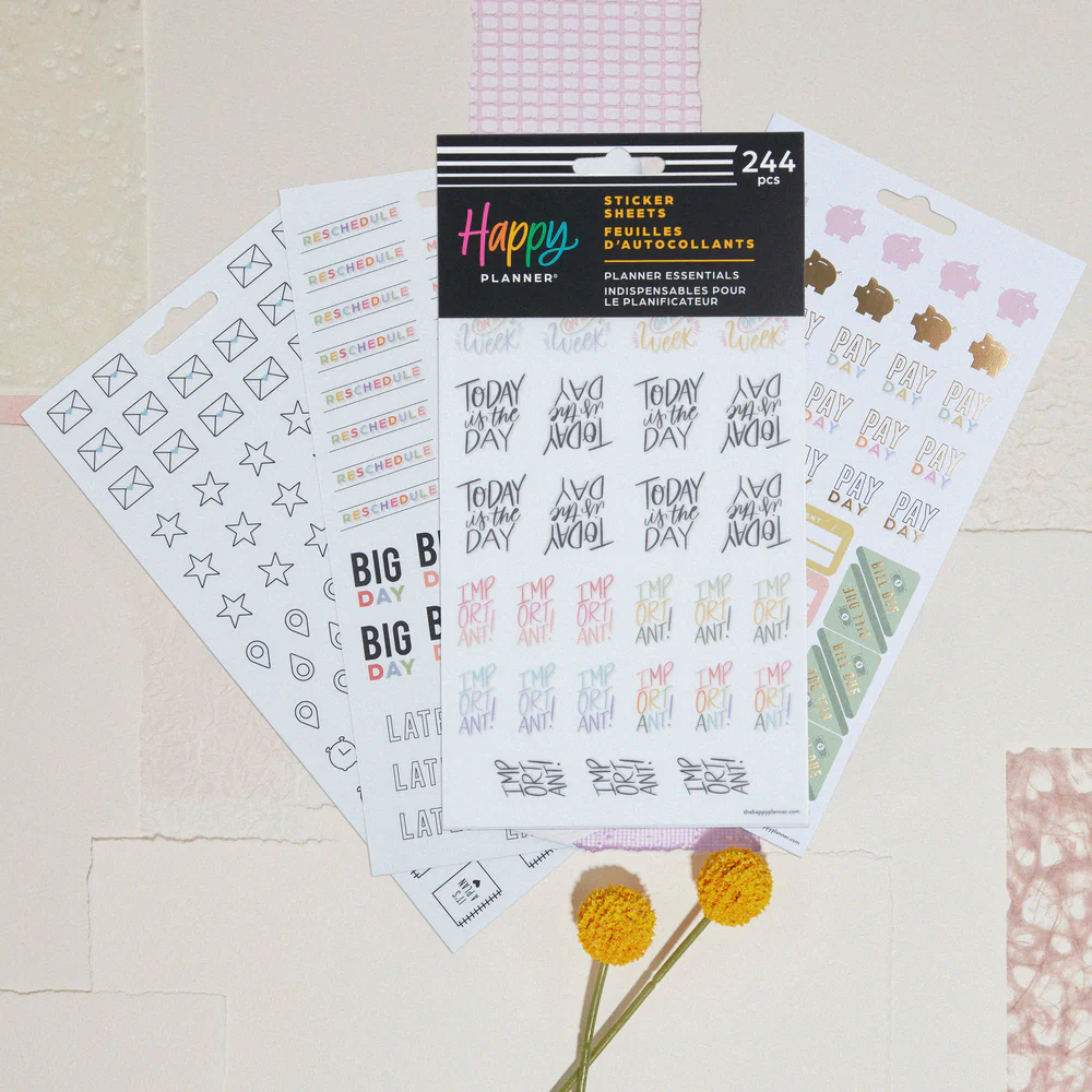 Planner Essentials - 5 Sticker Sheets - Image 3
