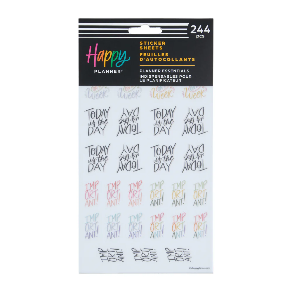 Planner Essentials - 5 Sticker Sheets - Image 5
