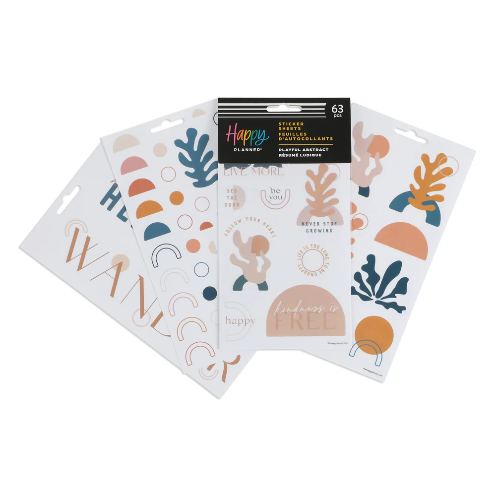 Playful Abstract  - 5 Sticker Sheets - Image 2