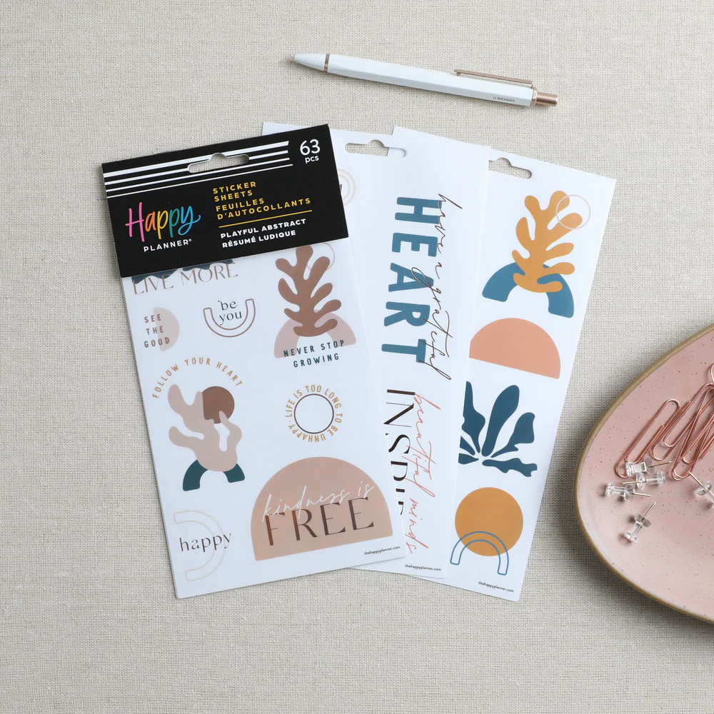 Playful Abstract  - 5 Sticker Sheets - Image 4