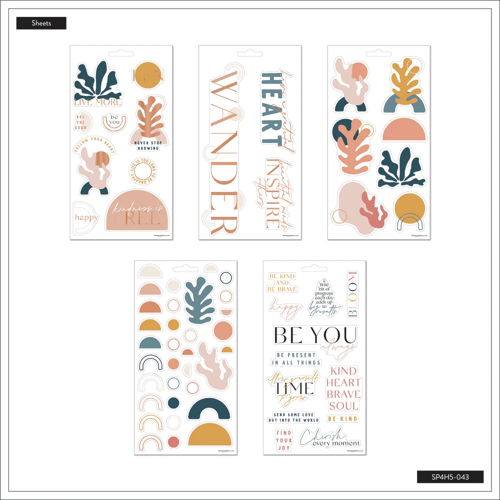 Playful Abstract  - 5 Sticker Sheets - Image 5