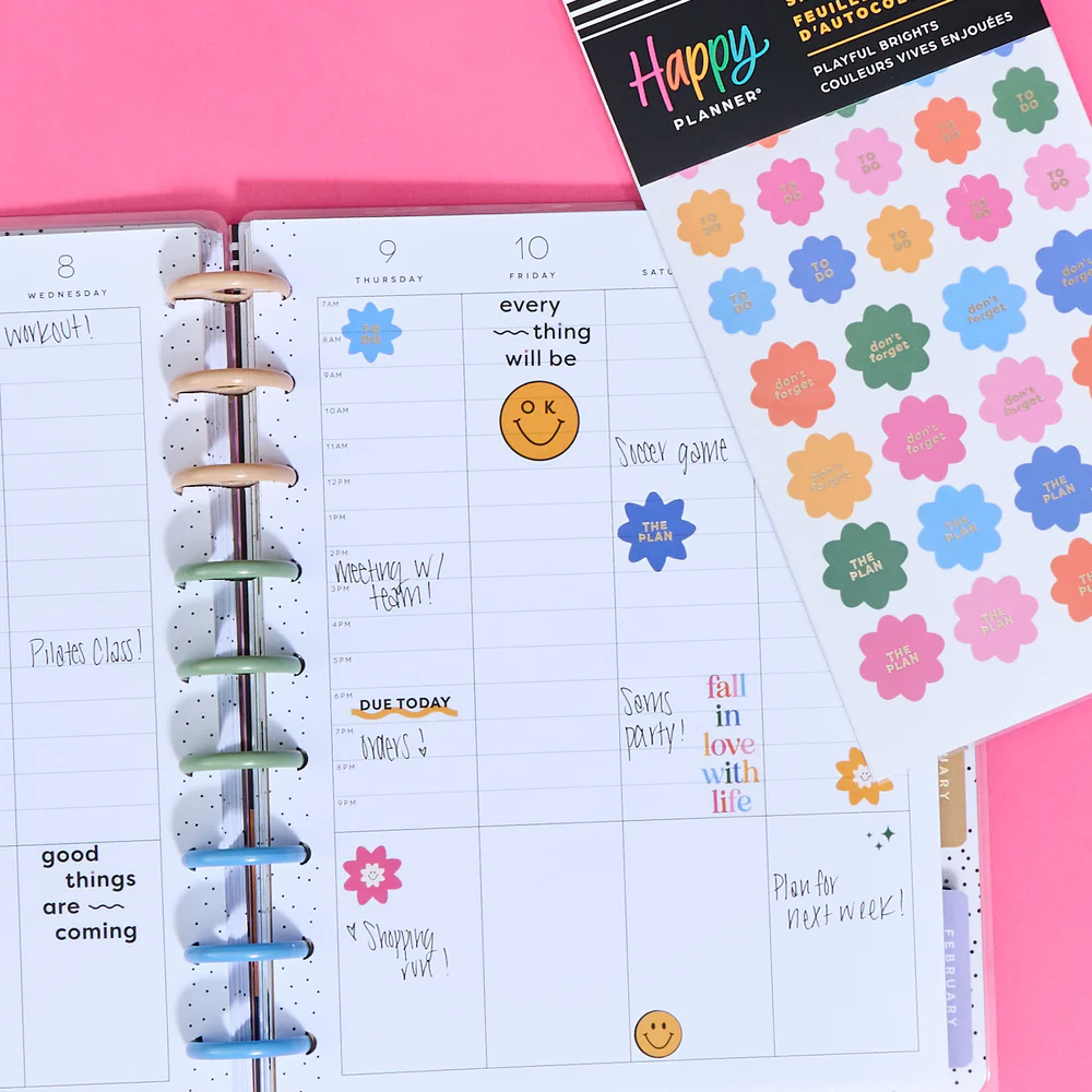 Playful Brights Student - 5 Sticker Sheets - Image 2