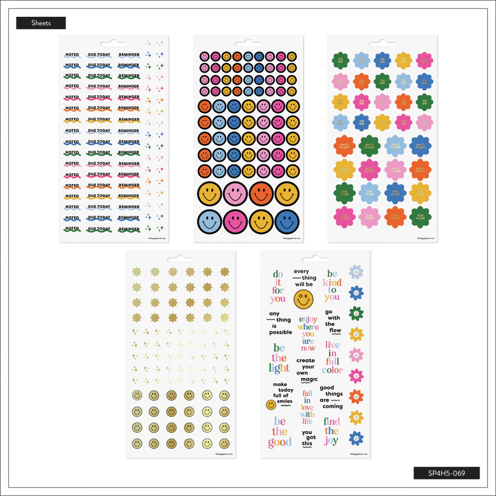 Playful Brights Student - 5 Sticker Sheets - Image 4