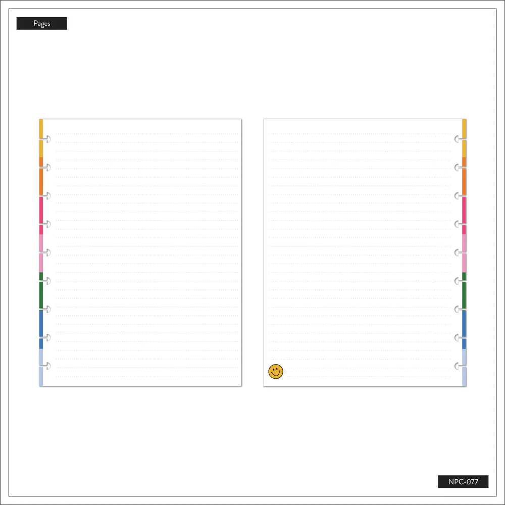 Playful Brights Student - Dotted Lined Classic Notebook - 60 Sheets - Image 7