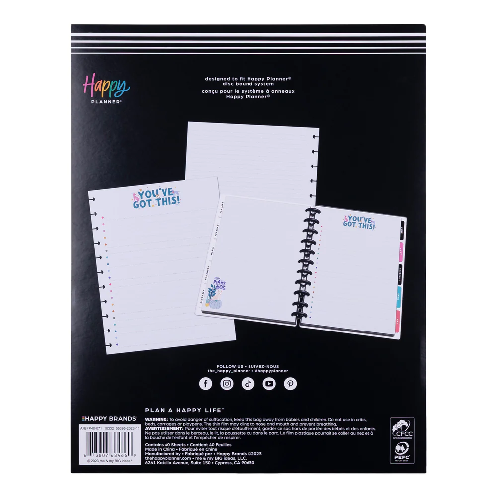 Playful Pups - Checklist + Dotted Lined Big Filler Paper - 40 Sheets - Image 5