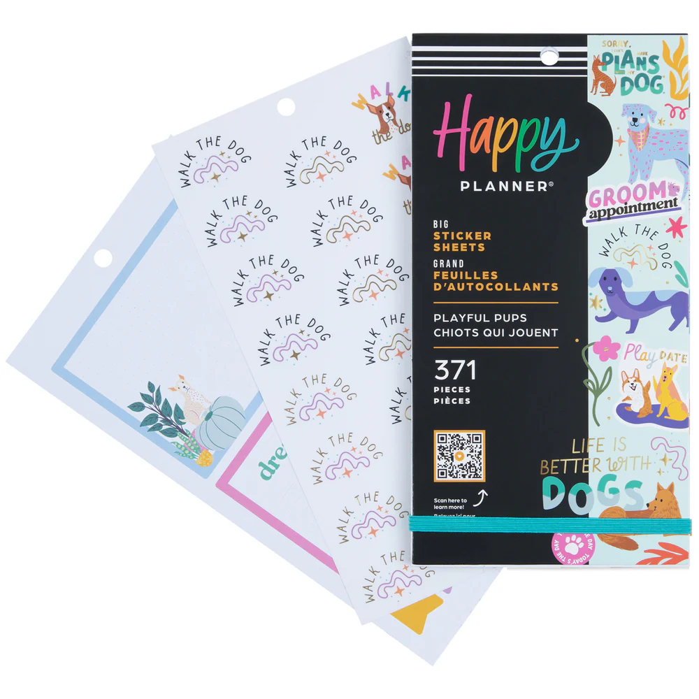 Playful Pups - Value Pack Stickers - Big - Image 4