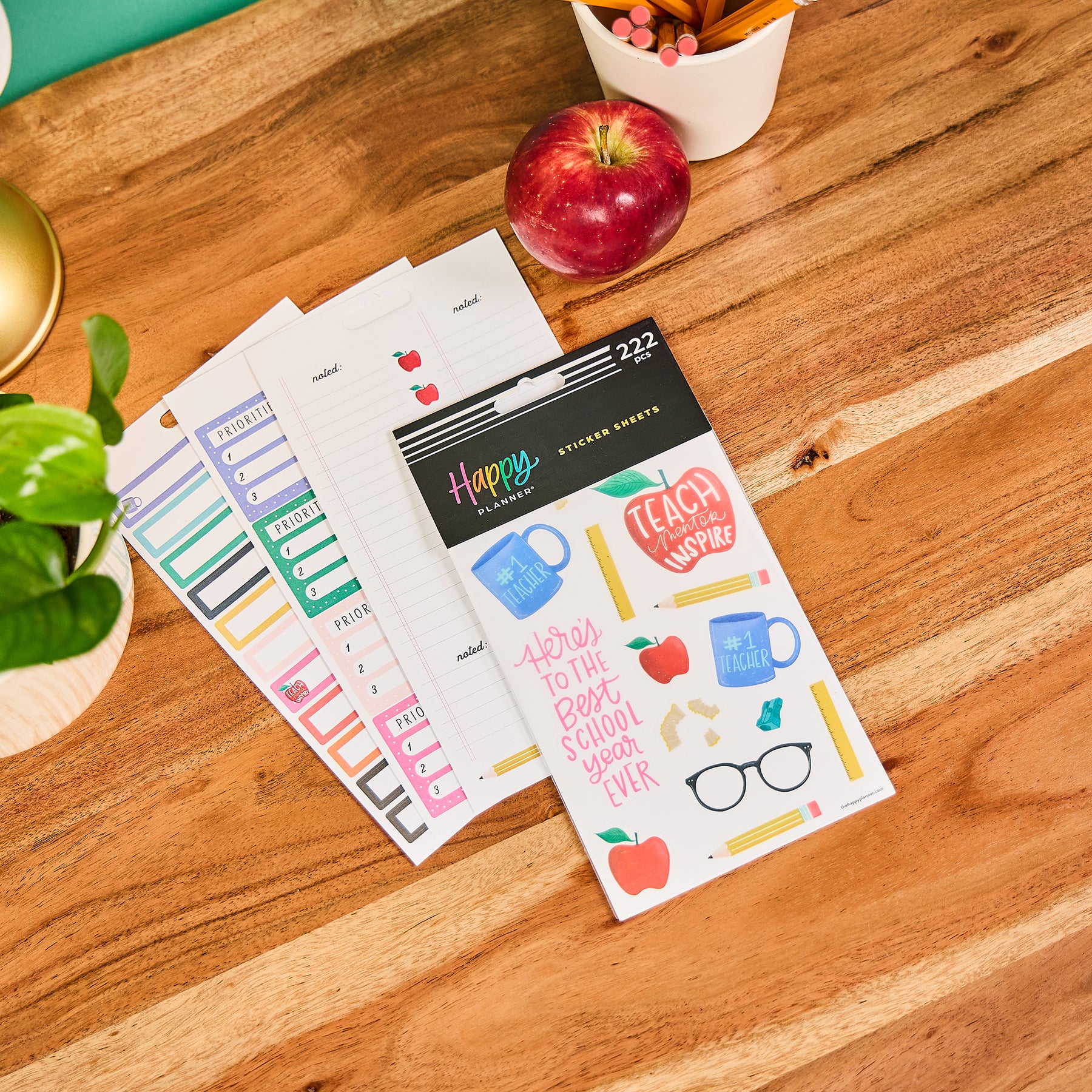 Playful Teacher Icons - 10 Sticker Sheets - Image 2