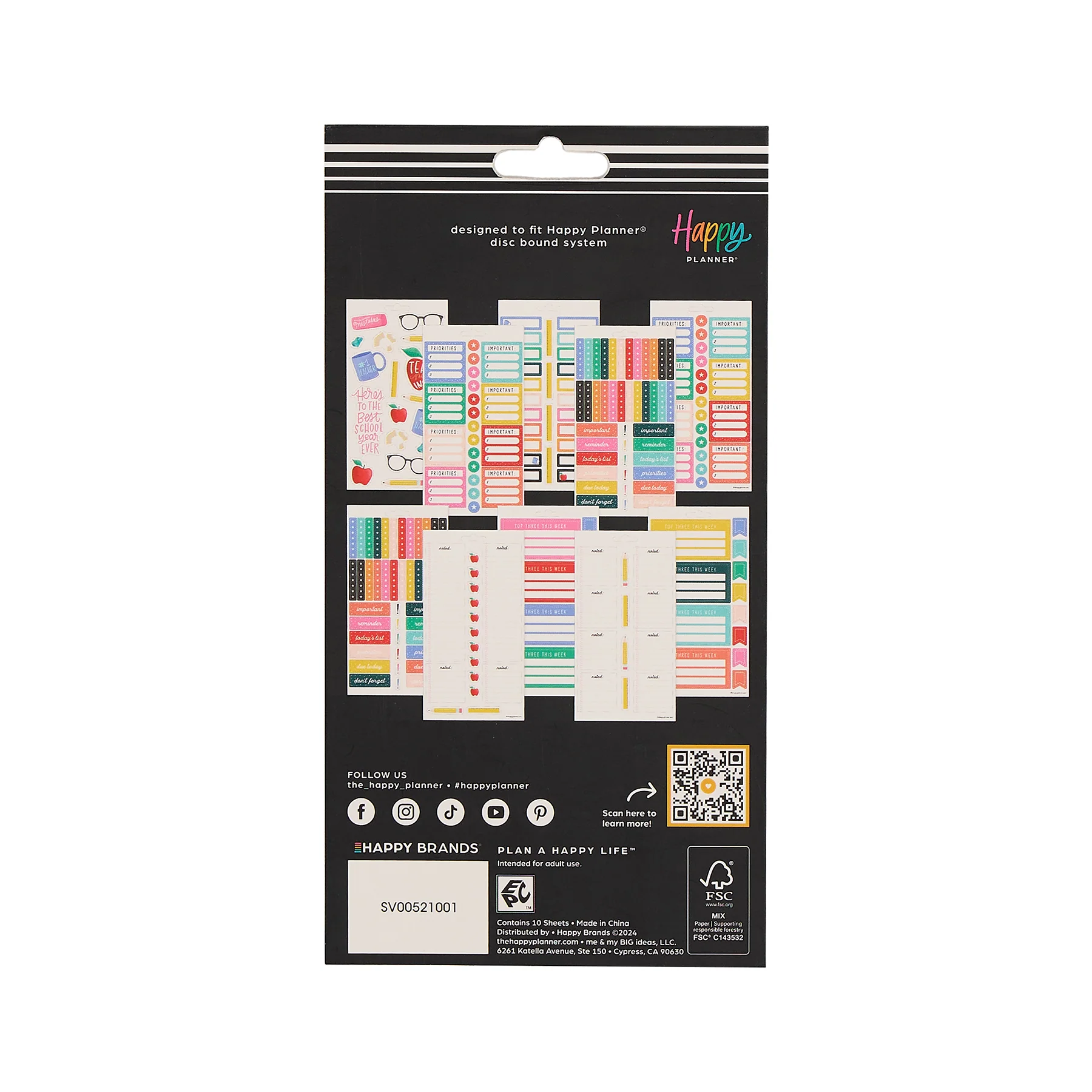 Playful Teacher Icons - 10 Sticker Sheets - Image 6