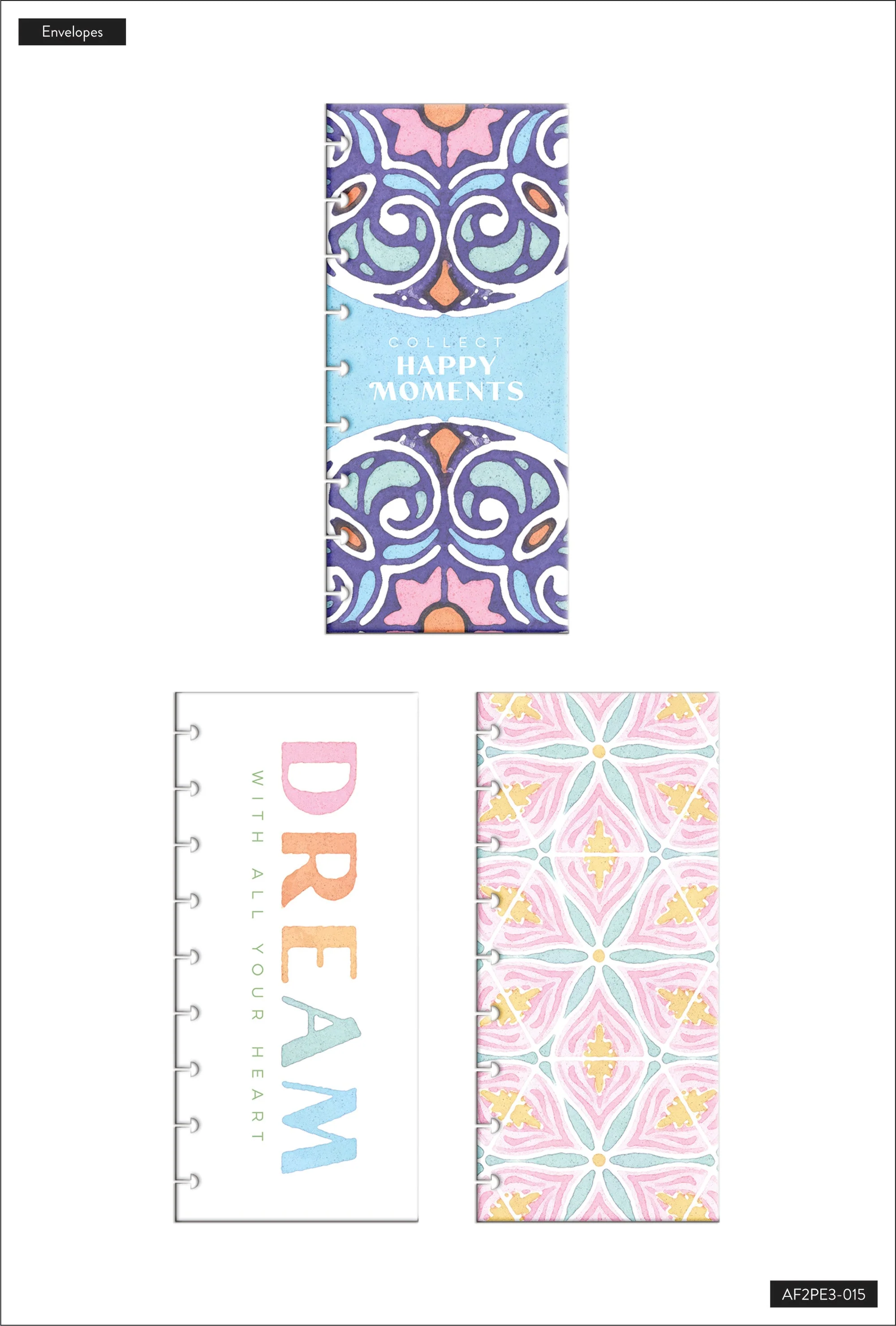 Playful Tile Envelopes - 3 Pack - Image 4