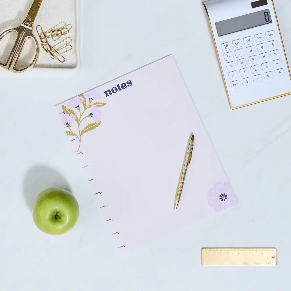 Plum Happy - Dotted Lined Big Filler Paper - 40 Sheets - Image 4