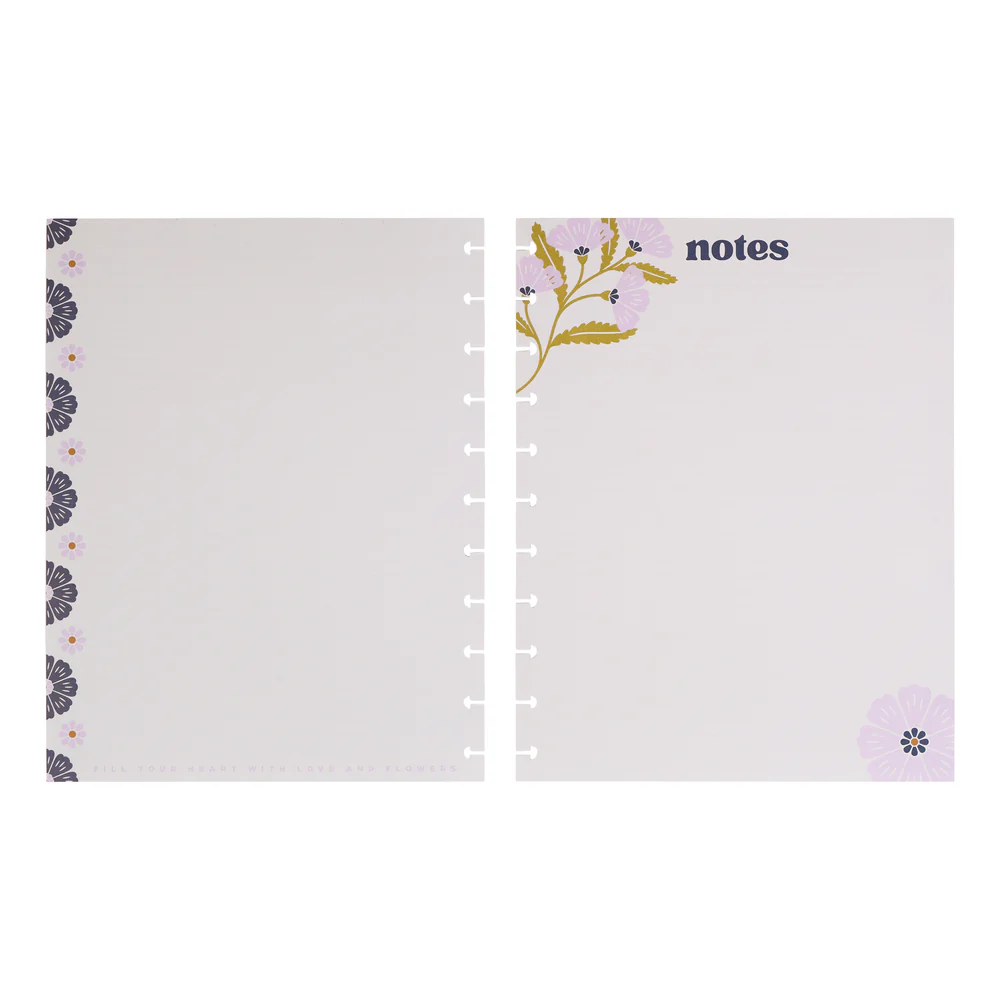 Plum Happy - Dotted Lined Big Filler Paper - 40 Sheets - Image 5
