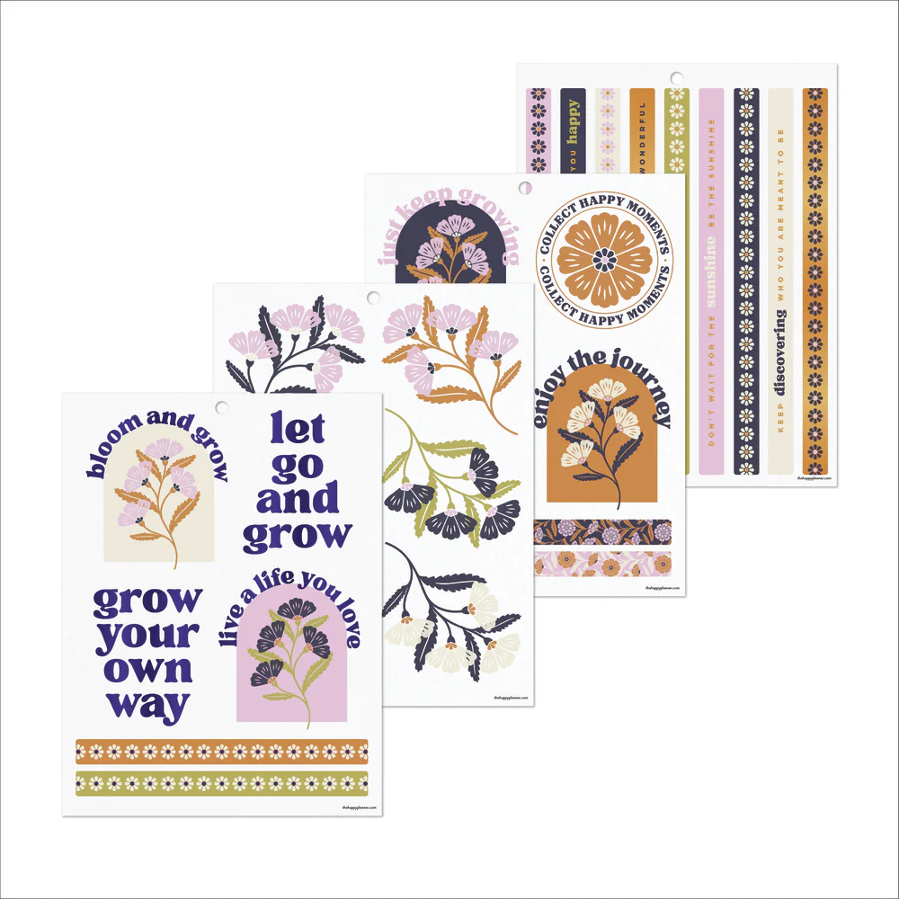 Plum Happy - Large Value Pack Stickers - Image 8