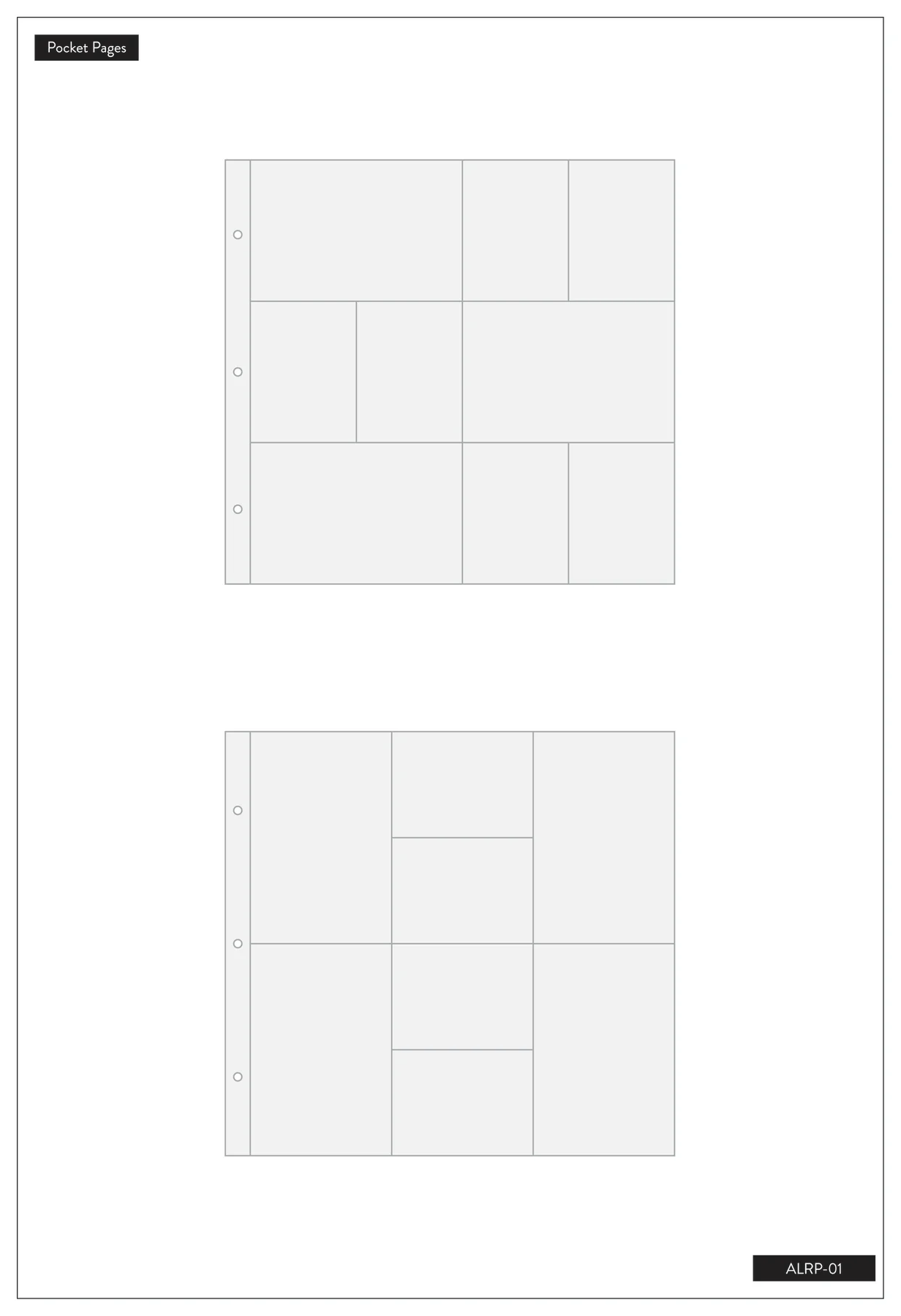 Pocket Pages Layout 1 - Page Protectors - 3 Ring - Image 4