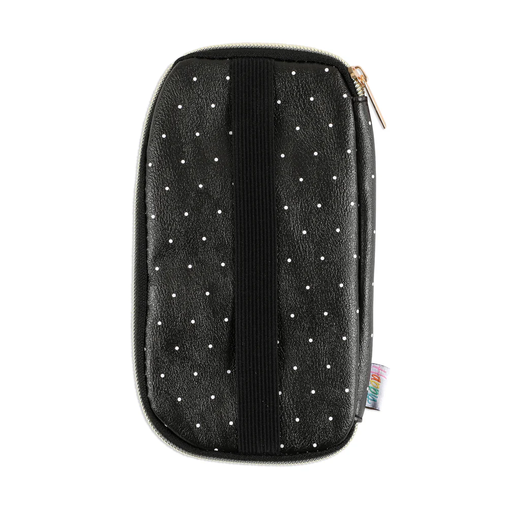 Polka Dot - Banded Accessory Zip Pouch - Image 4