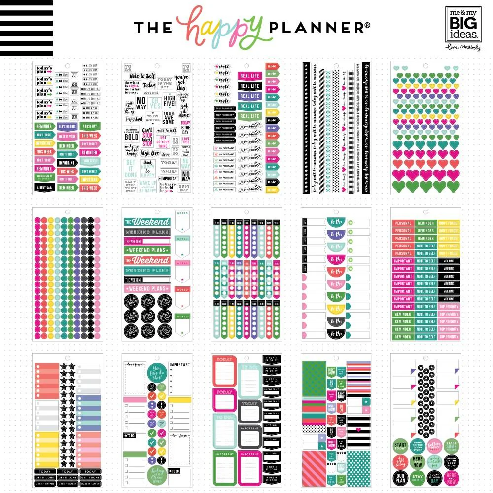 Value Pack Stickers - Everyday Plans - Image 2