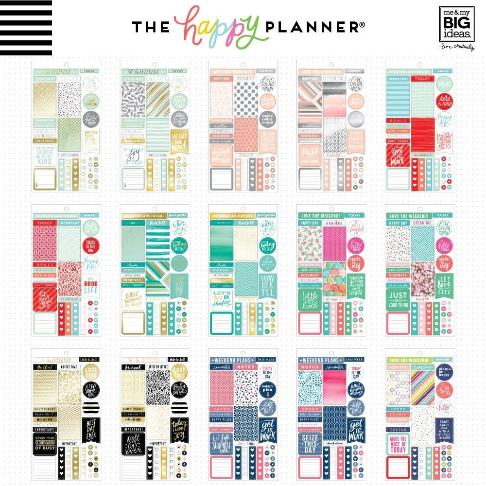 Value Pack Stickers - Color-Coordinated Sheets - Image 4