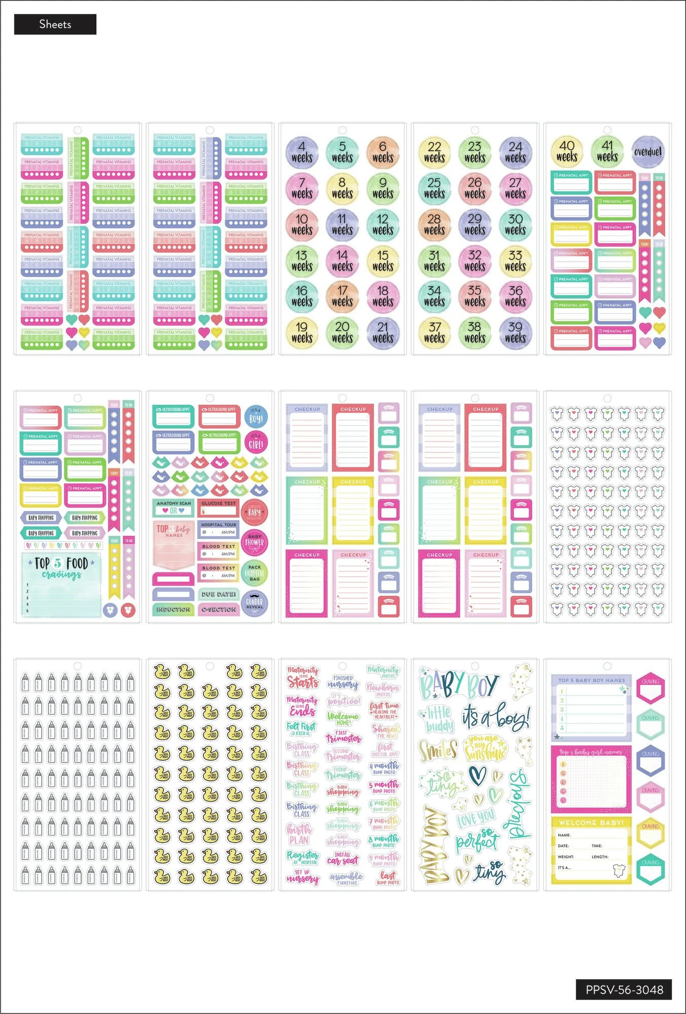 Value Pack Stickers - Pregnancy - Image 2