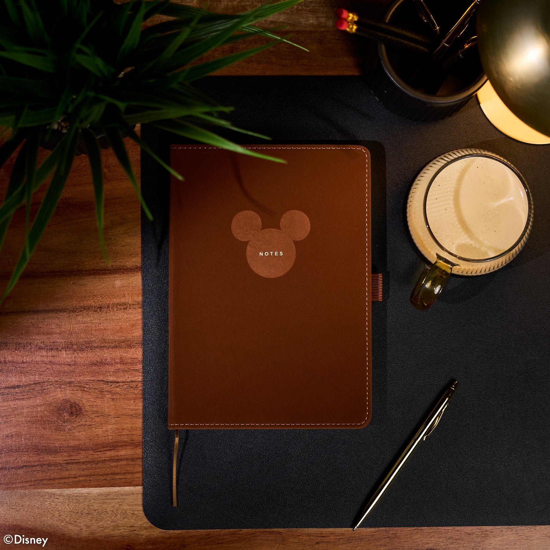 Premium Disney Mickey Mouse - Espresso - Dot Grid Book Bound Journal - 80 Sheets - Image 12