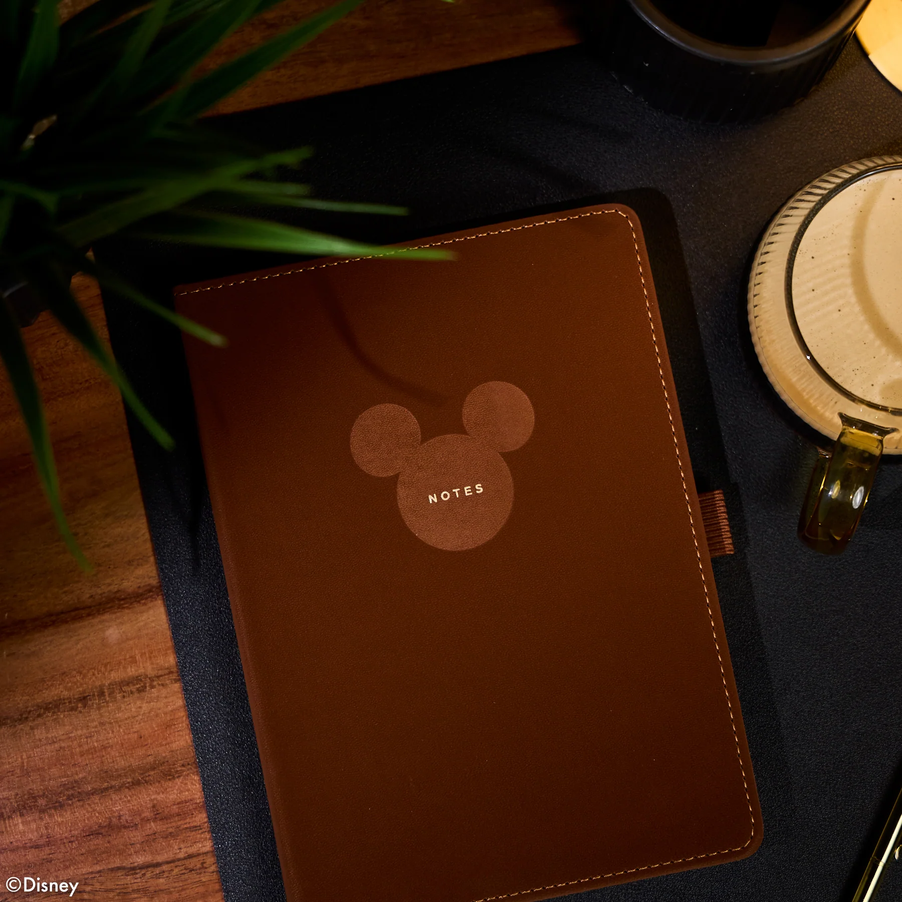 Premium Disney Mickey Mouse - Espresso - Dot Grid Book Bound Journal - 80 Sheets - Image 13