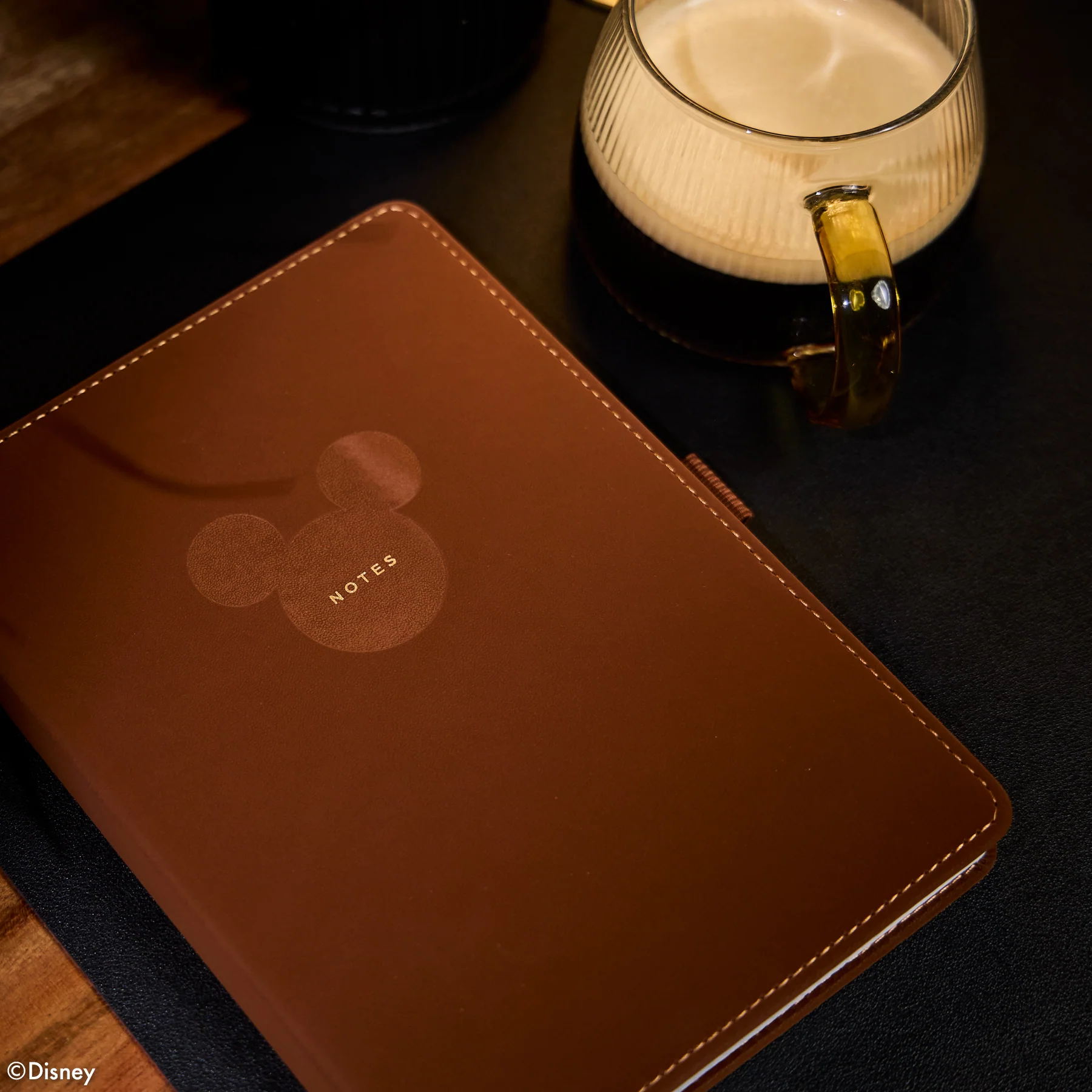 Premium Disney Mickey Mouse - Espresso - Dot Grid Book Bound Journal - 80 Sheets - Image 14