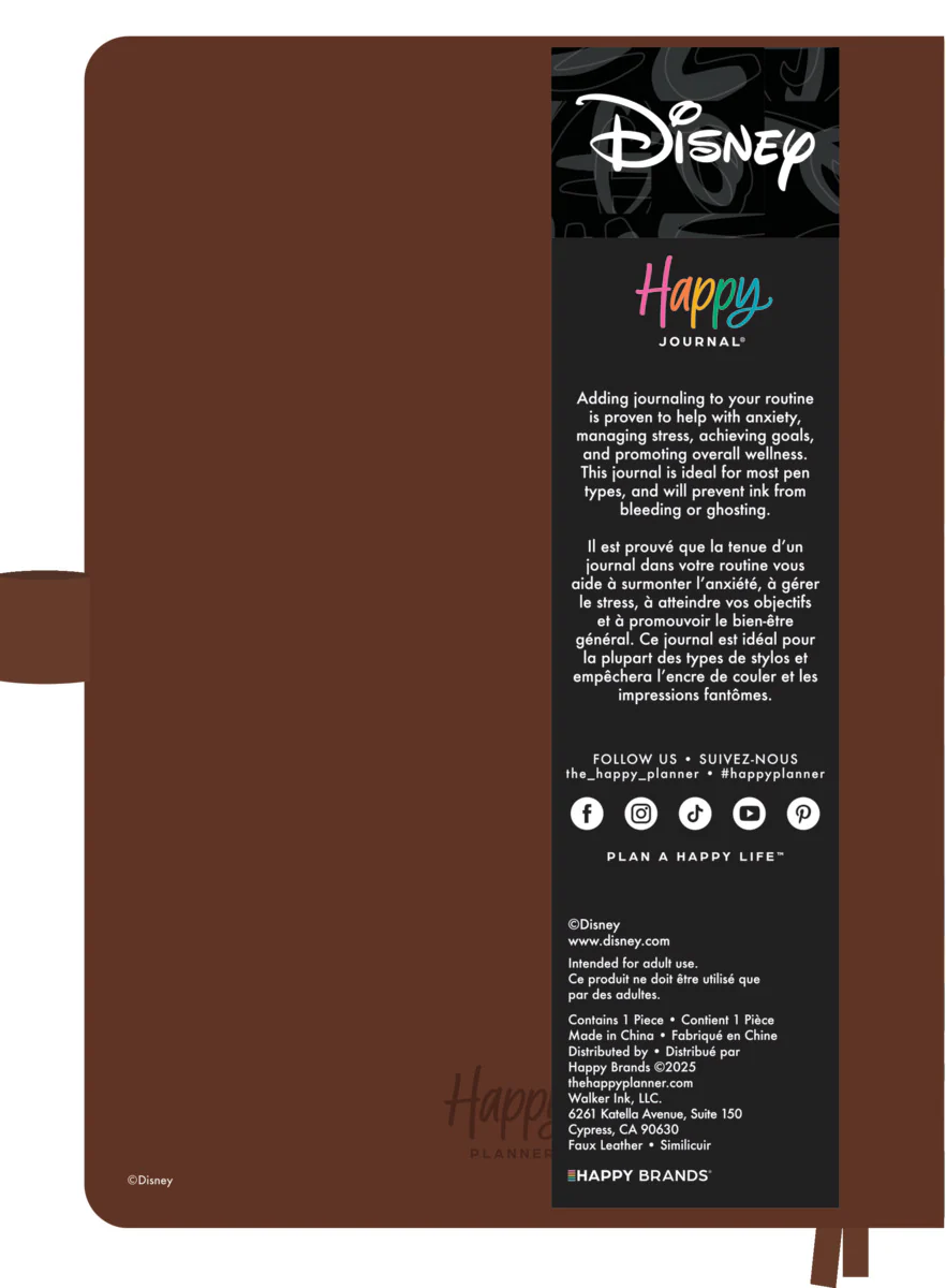 Premium Disney Mickey Mouse - Espresso - Dot Grid Book Bound Journal - 80 Sheets - Image 24
