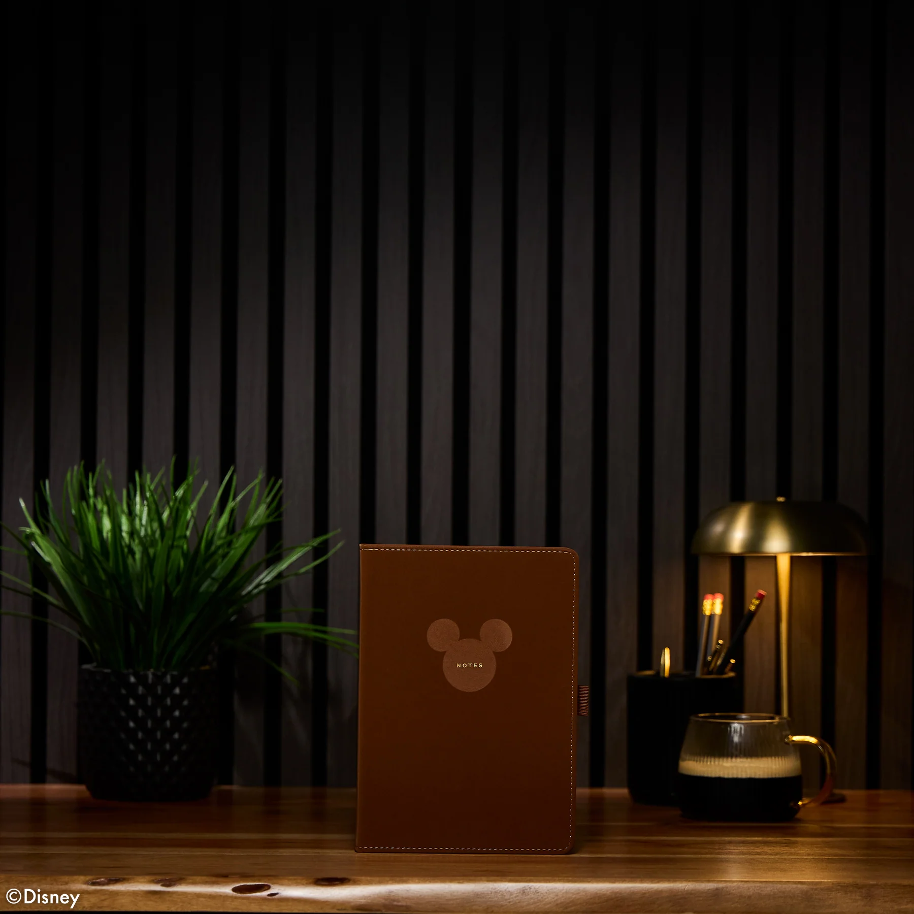 Premium Disney Mickey Mouse - Espresso - Dot Grid Book Bound Journal - 80 Sheets - Image 5
