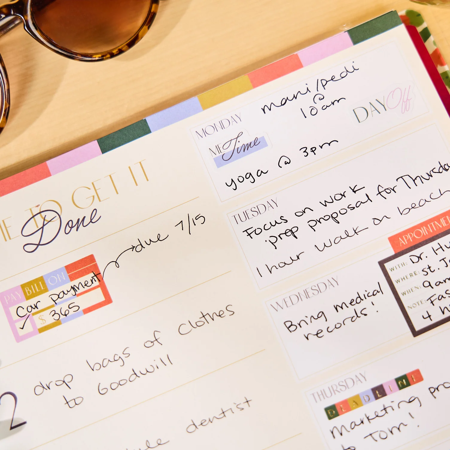 Priorities & Plans - Dashboard Big Filler Paper - 40 Sheets - Image 7