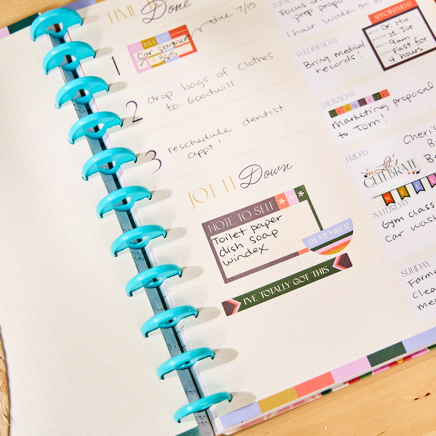Priorities & Plans - Dashboard Big Filler Paper - 40 Sheets - Image 9