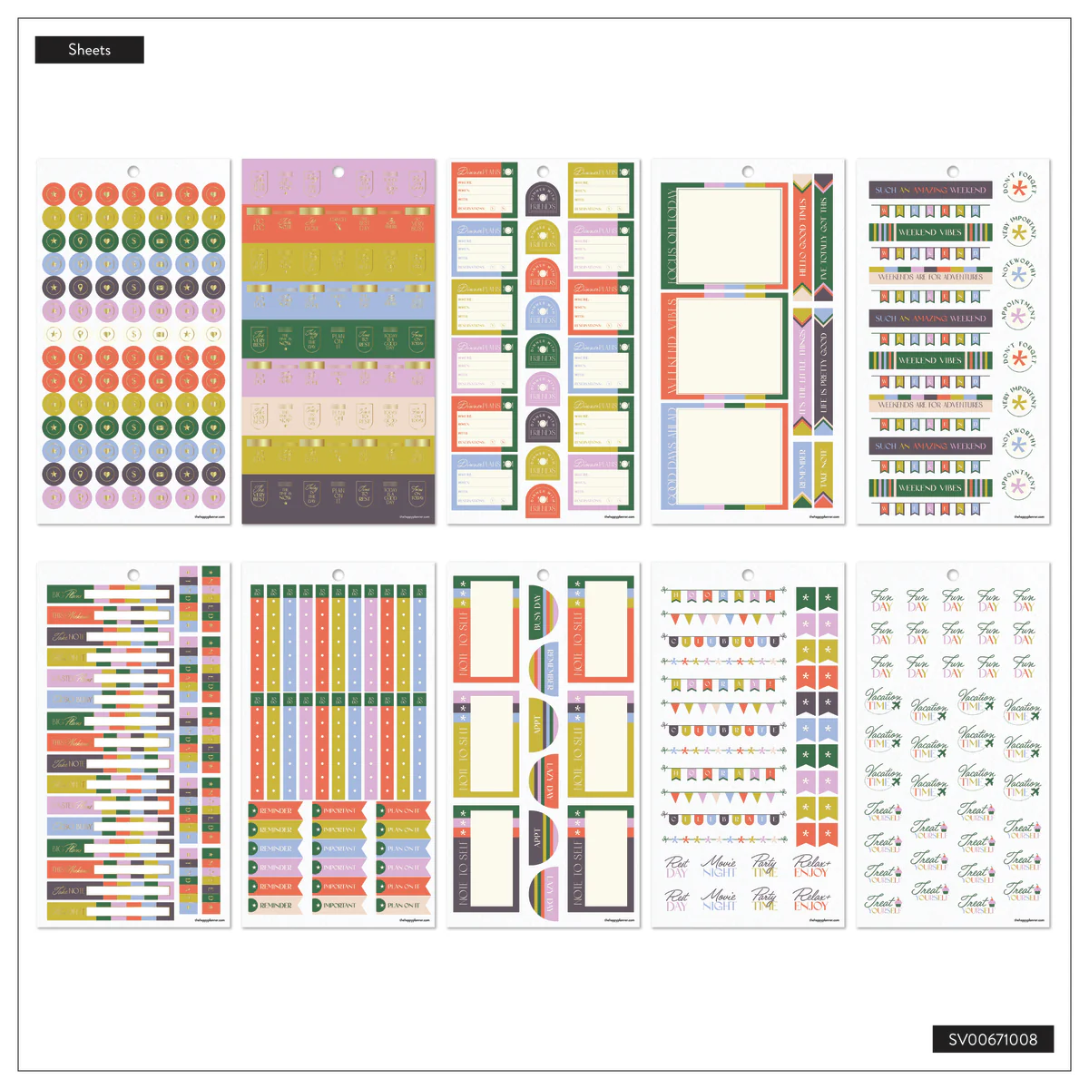 Priorities & Plans - Value Pack Stickers - Image 11