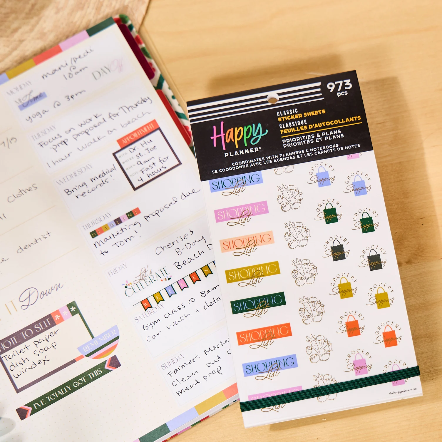 Priorities & Plans - Value Pack Stickers - Image 2
